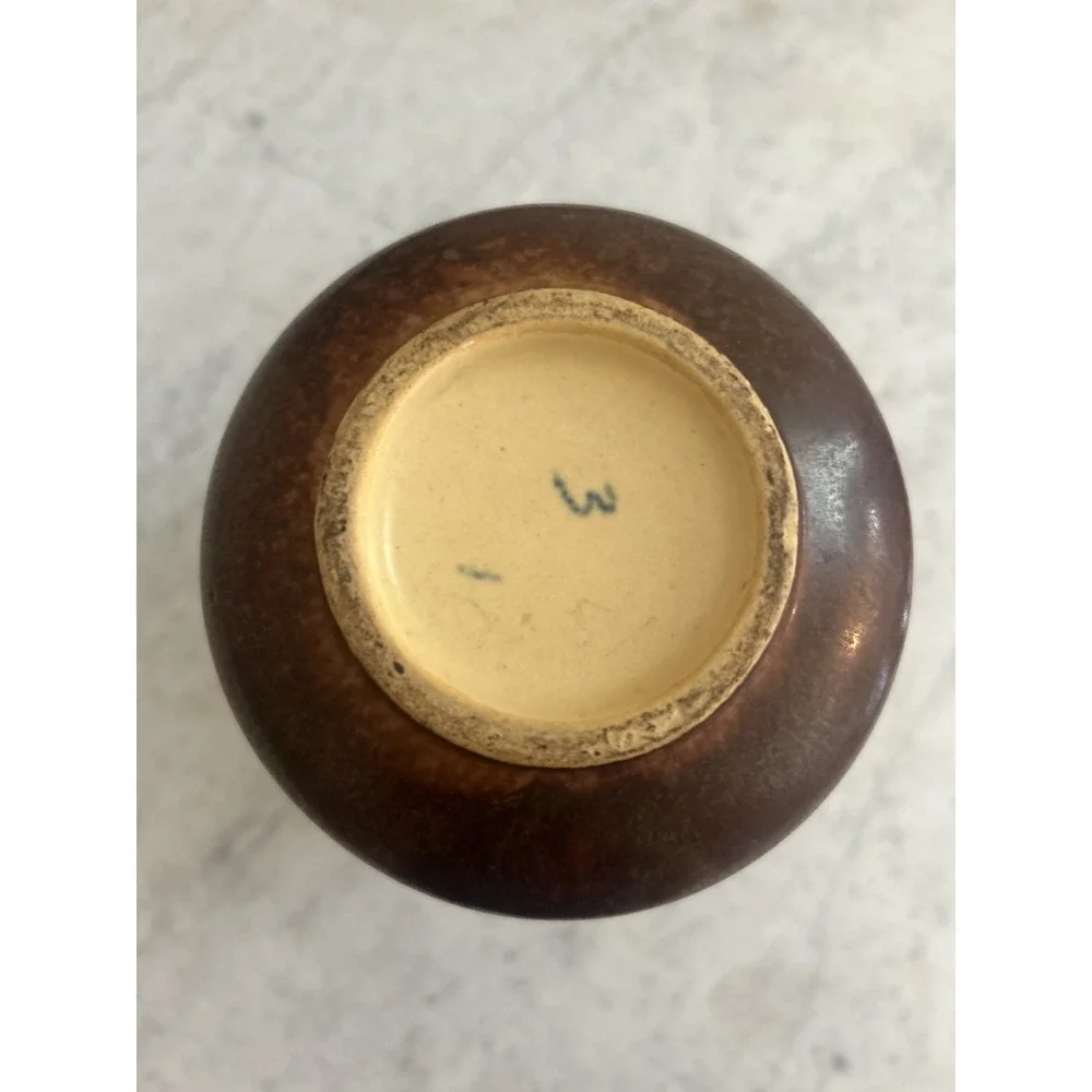 Roseville Falline Tan Vase SHAPE HARD TO FIND READ